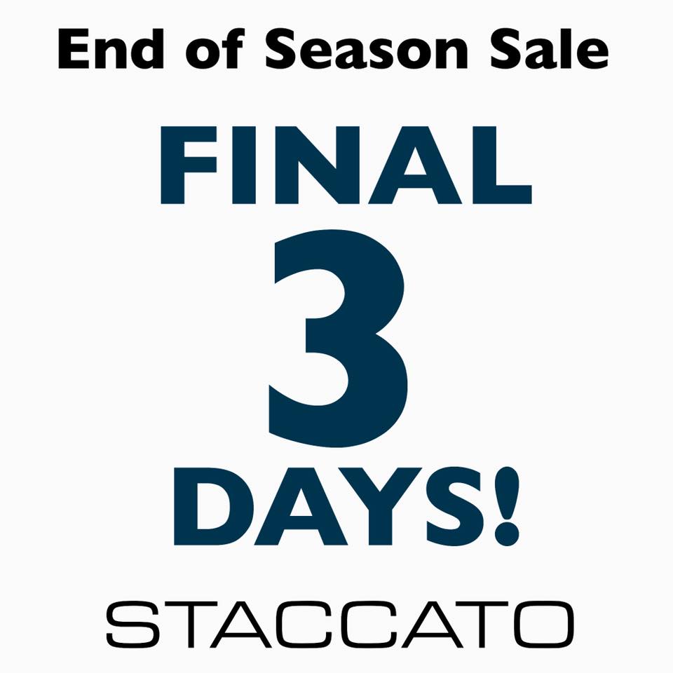 Staccato-final-3-days-sale