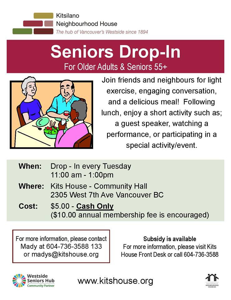 Seniors-drop-in
