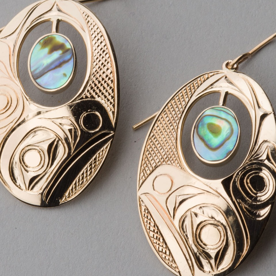 Haida-earrings