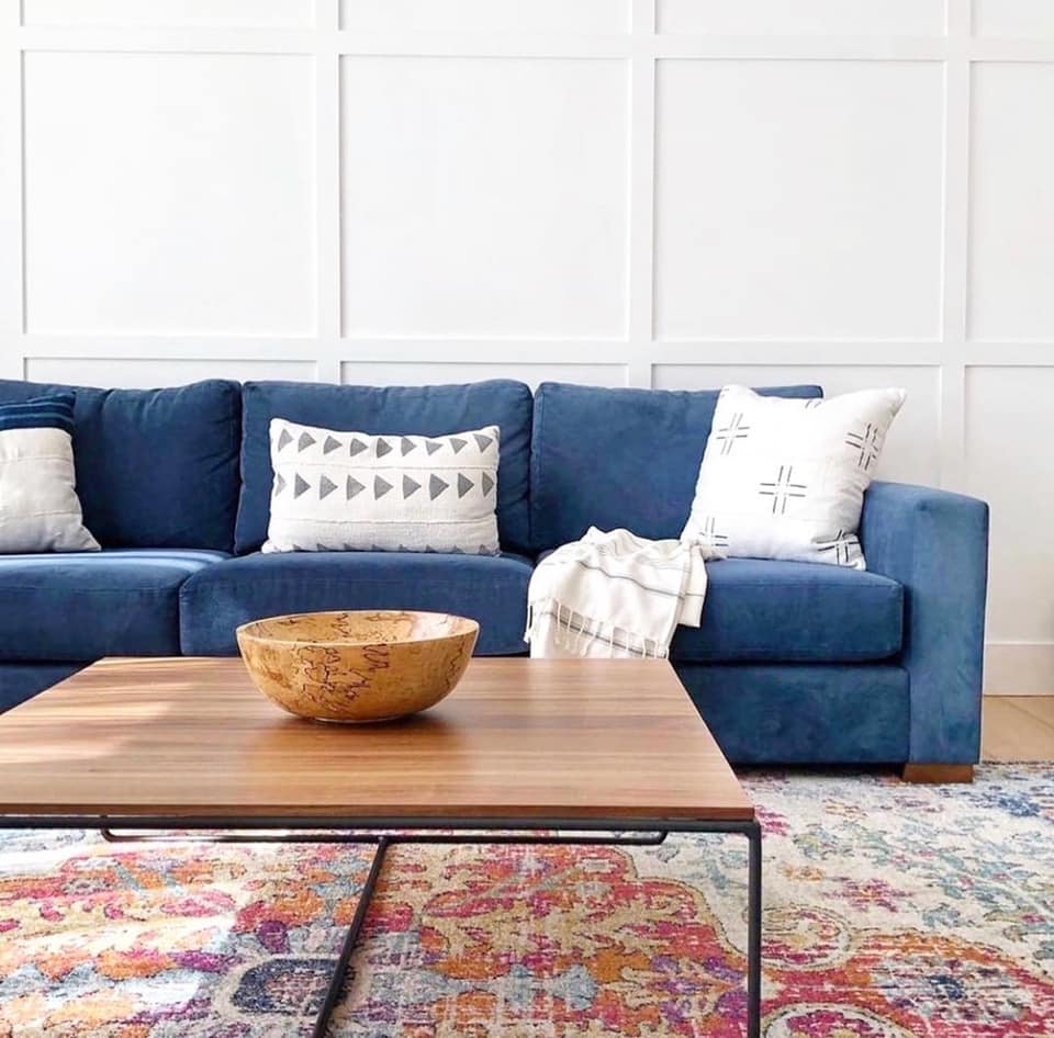 Blue-couch
